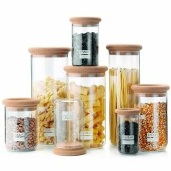 Meilleur prix ???? Bocal en Verre 2,5 L Bouchon en liège Yohki Bodum ???? -Lock and Lock Shop bocal en verre 25 l bouchon en liege yohki bodum 2