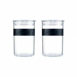 Les meilleures critiques de 🛒 Bocal Plastique 600 ml avec Couvercle (x2) PRESSO Bodum ✔️
