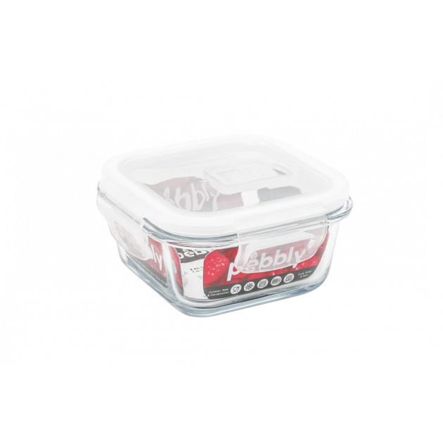 Boîte de Conservation en Verre Carré 320 ml Pebbly Nouveau ???? Boîte de Conservation en Verre Carré 320 ml Pebbly ???? -Lock and Lock Shop boite de conservation en verre carre 320 ml pebbly