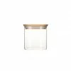 Vente flash ???? Boîte de Conservation en Verre et Bambou Carré 800 ml Pebbly ???? -Lock and Lock Shop boite de conservation en verre et bambou carre 800 ml pebbly
