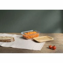 Offres ???? Boîte de Conservation en Verre et Bambou Rectangle 640 ml Pebbly ???? 5 Offres ???? Boîte de Conservation en Verre et Bambou Rectangle 640 ml Pebbly ???? -Lock and Lock Shop boite de conservation en verre et bambou rectangle 640 ml pebbly 2