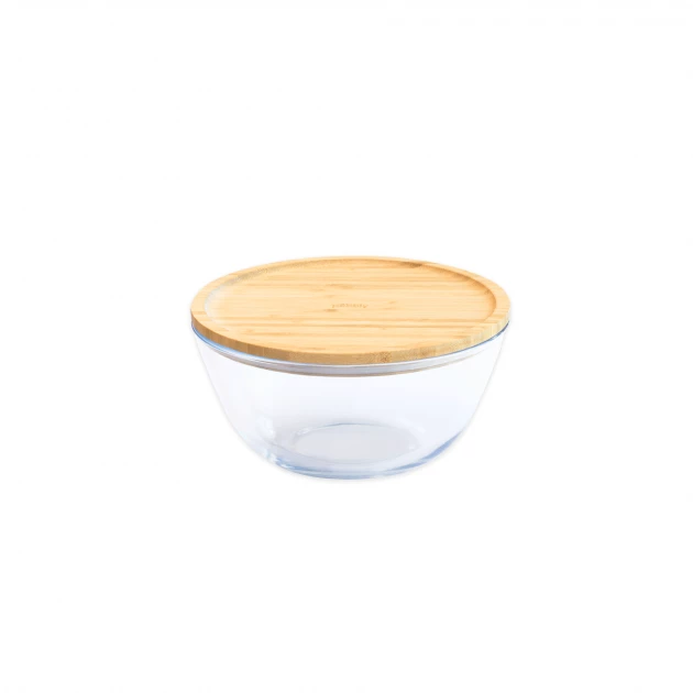 Boîte de Conservation en Verre et Bambou Rond 770 ml Pebbly Le moins cher ???? Boîte de Conservation en Verre et Bambou Rond 770 ml Pebbly ❤️ -Lock and Lock Shop boite de conservation en verre et bambou rond 770 ml pebbly