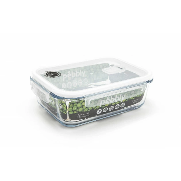 Boîte de Conservation en Verre Rectangle 1,5 L Pebbly Sortie ✨ Boîte de Conservation en Verre Rectangle 1,5 L Pebbly ???? -Lock and Lock Shop boite de conservation en verre rectangle 15 l pebbly