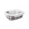 Grosses soldes ???? Boîte de Conservation en Verre Rectangle 2,25 L Pebbly ???? 1 Grosses soldes ???? Boîte de Conservation en Verre Rectangle 2,25 L Pebbly ???? -Lock and Lock Shop boite de conservation en verre rectangle 225 l pebbly