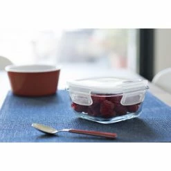 De gros ⭐ Boîte de Conservation en Verre Rectangle 400 ml Pebbly ❤️ 4 De gros ⭐ Boîte de Conservation en Verre Rectangle 400 ml Pebbly ❤️ -Lock and Lock Shop boite de conservation en verre rectangle 400 ml pebbly 1