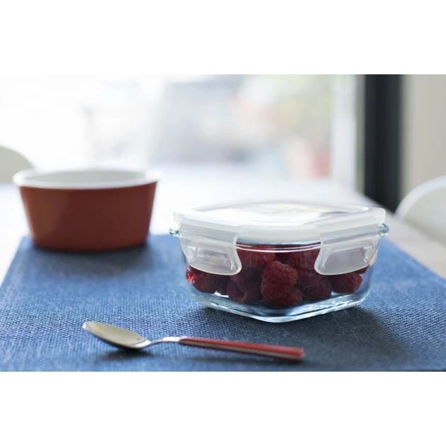 Boîte de Conservation en Verre Rectangle 400 ml Pebbly De gros ⭐ Boîte de Conservation en Verre Rectangle 400 ml Pebbly ❤️ -Lock and Lock Shop boite de conservation en verre rectangle 400 ml pebbly 1