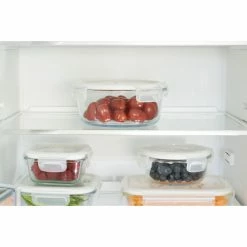 Promo ???? Boîte de Conservation en Verre Rond 950 ml Pebbly ❤️ 5 Promo ???? Boîte de Conservation en Verre Rond 950 ml Pebbly ❤️ -Lock and Lock Shop boite de conservation en verre rond 950 ml pebbly 2