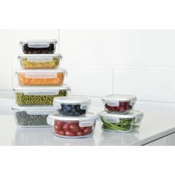 Promo ???? Boîte de Conservation en Verre Rond 950 ml Pebbly ❤️ 6 Promo ???? Boîte de Conservation en Verre Rond 950 ml Pebbly ❤️ -Lock and Lock Shop boite de conservation en verre rond 950 ml pebbly 3