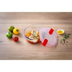 Top 10 ???? Boîte de Conservation en Verre Ronde 26 cm 2,3 L Cook & Heat Pyrex ✔️ -Lock and Lock Shop boite de conservation en verre ronde 26 cm 23 l cook heat pyrex 2