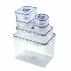Top 10 ???? Lot 7 Boîtes de Conservation Rectangulaires Lock and Lock ????