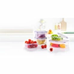 Nouveau ???? Lot de 5 Boîtes de Conservation Plastique 350 ml - 470 ml - 1 L Lock and Lock ???? -Lock and Lock Shop lot de 5 boites de conservation plastique 350 ml 470 ml 1 l lock and lock 2