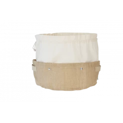 Coupon 🧨 Panier de Conservation avec Sac Amovible 35 x 27 x 14.5 cm Pebbly 🔔