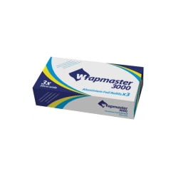 Coupon 🥰 Papier Aluminium 200 m Dévidoir Wrapmaster 3000 (x3) 👍