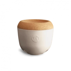 Meilleure affaire ???? Pot à Ail en Céramique 0,94 l Argile Emile Henry ????