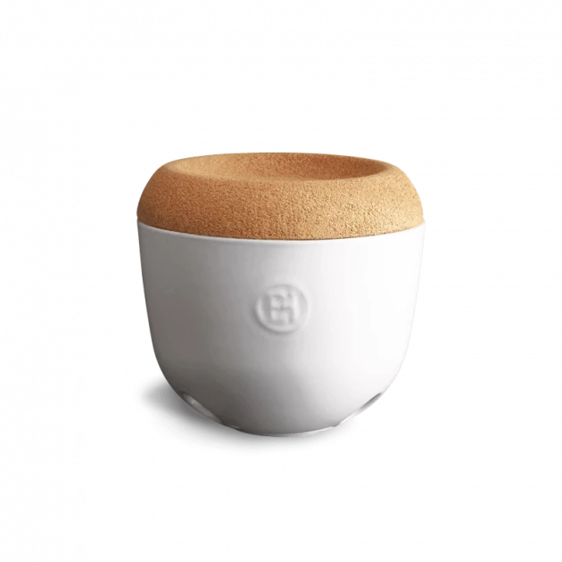 Pot à Ail en Céramique 0,94 l Craie Emile Henry Budget ???? Pot à Ail en Céramique 0,94 l Craie Emile Henry ???? -Lock and Lock Shop pot a ail en ceramique 094 l craie emile henry