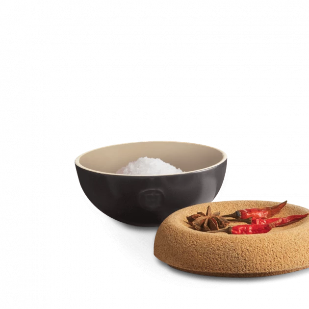 Pot à Epices en Céramique 0,48 l Truffe Emile Henry Nouveau ???? Pot à Epices en Céramique 0,48 l Truffe Emile Henry ✔️ -Lock and Lock Shop pot a epices en ceramique 048 l truffe emile henry 1