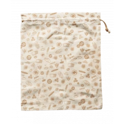 Budget 😍 Sac à Vrac Coton Bio Brun 50 x 45 cm Pebbly 💯