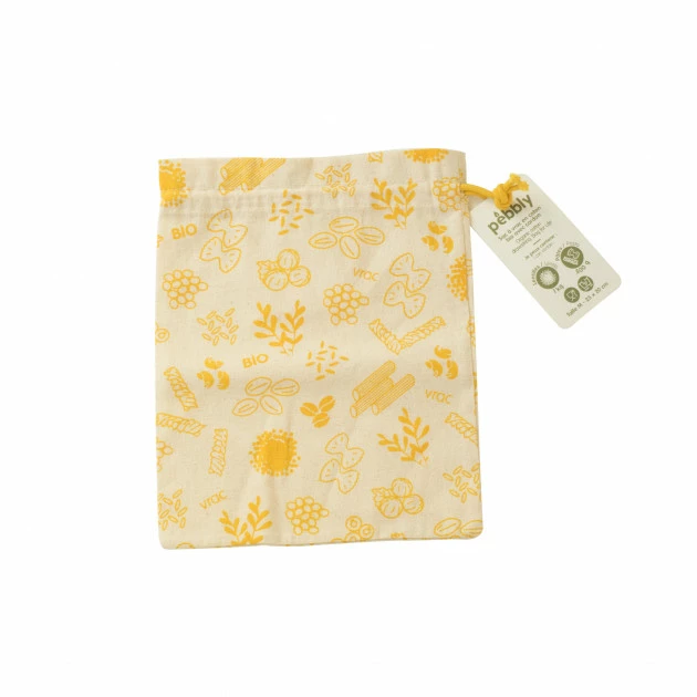 Sac à Vrac Coton Bio Jaune 20 x 25 cm Pebbly De gros ⌛ Sac à Vrac Coton Bio Jaune 20 x 25 cm Pebbly ???? -Lock and Lock Shop sac a vrac coton bio jaune 20 x 25 cm pebbly