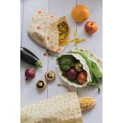 Offres ???? Set Zéro Déchet Coton Bio 3 Pièces Pebbly ✨ -Lock and Lock Shop set zero dechet coton bio 3 pieces pebbly 2