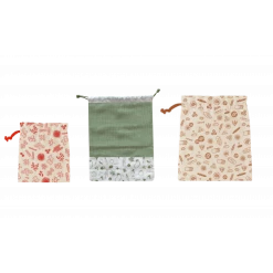 Offres ???? Set Zéro Déchet Coton Bio 3 Pièces Pebbly ✨